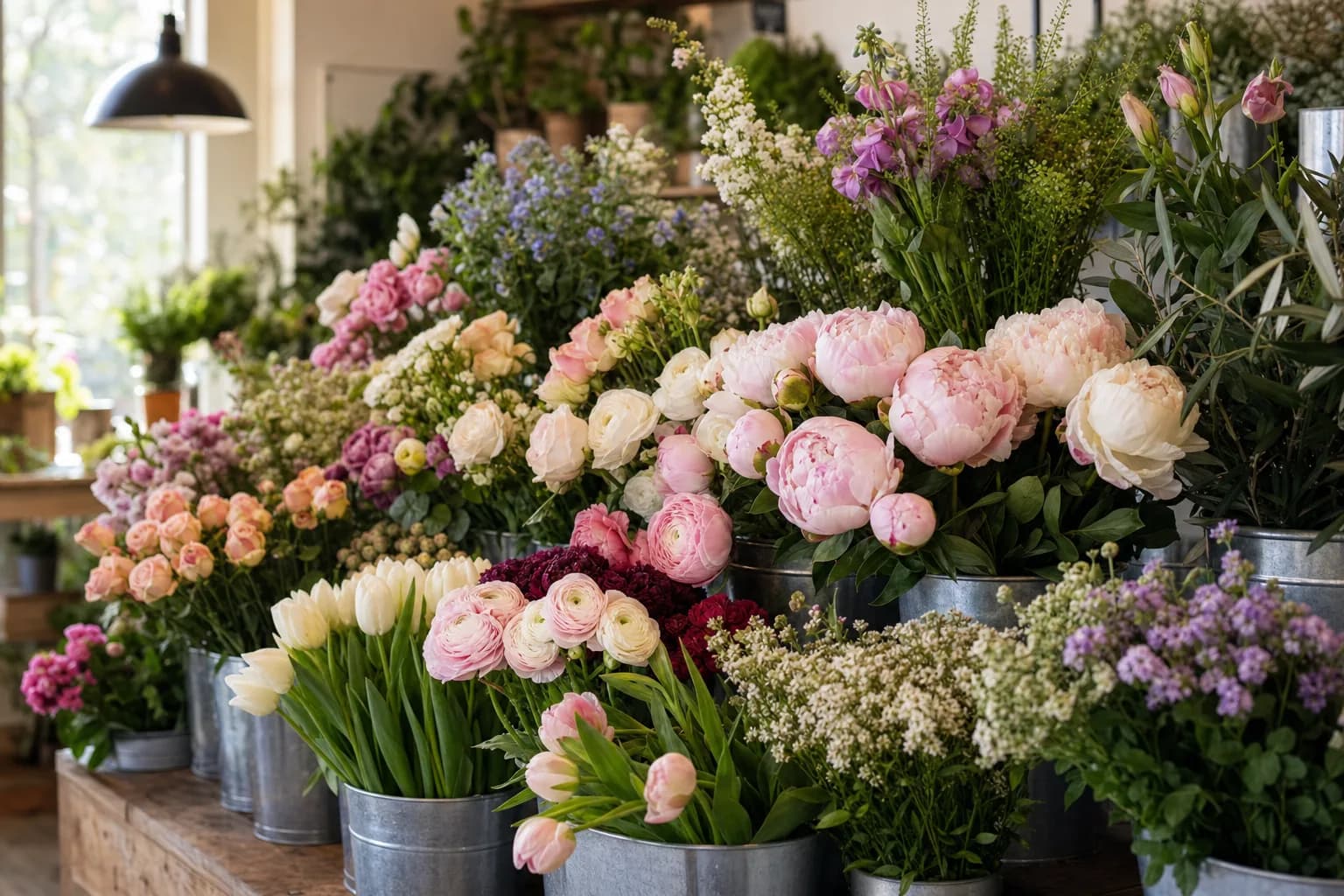 Saisonkalender Schnittblumen